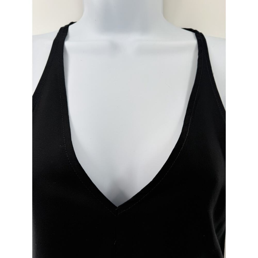 James Perse Los Angeles Women's Black V-Neck Tank Top Size XS - Picture 3 of 8